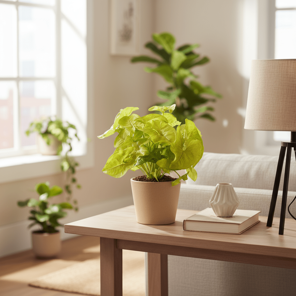 Syngonium Golden — Planta flecha dorada — Ø14 cm — H30 cm - Verdeia - 3