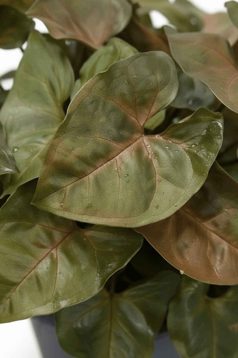 Syngonium Maria (rosa kupferfarbener Gänsefuß) — H25 cm | Topf Ø14 cm - Verdeia - 2