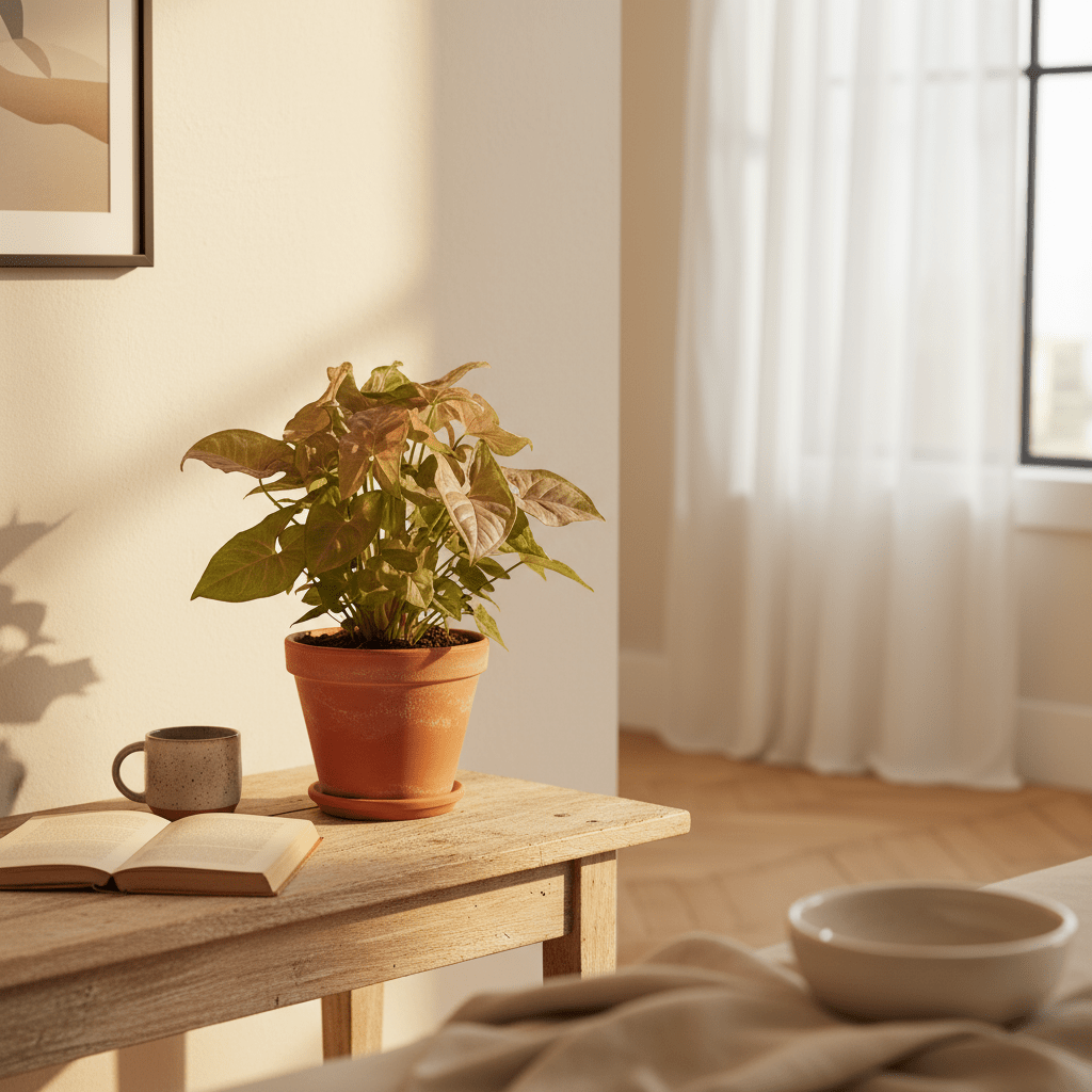 Syngonium Red Heart Feel Green – D14 x H30 cm - Verdeia - 3