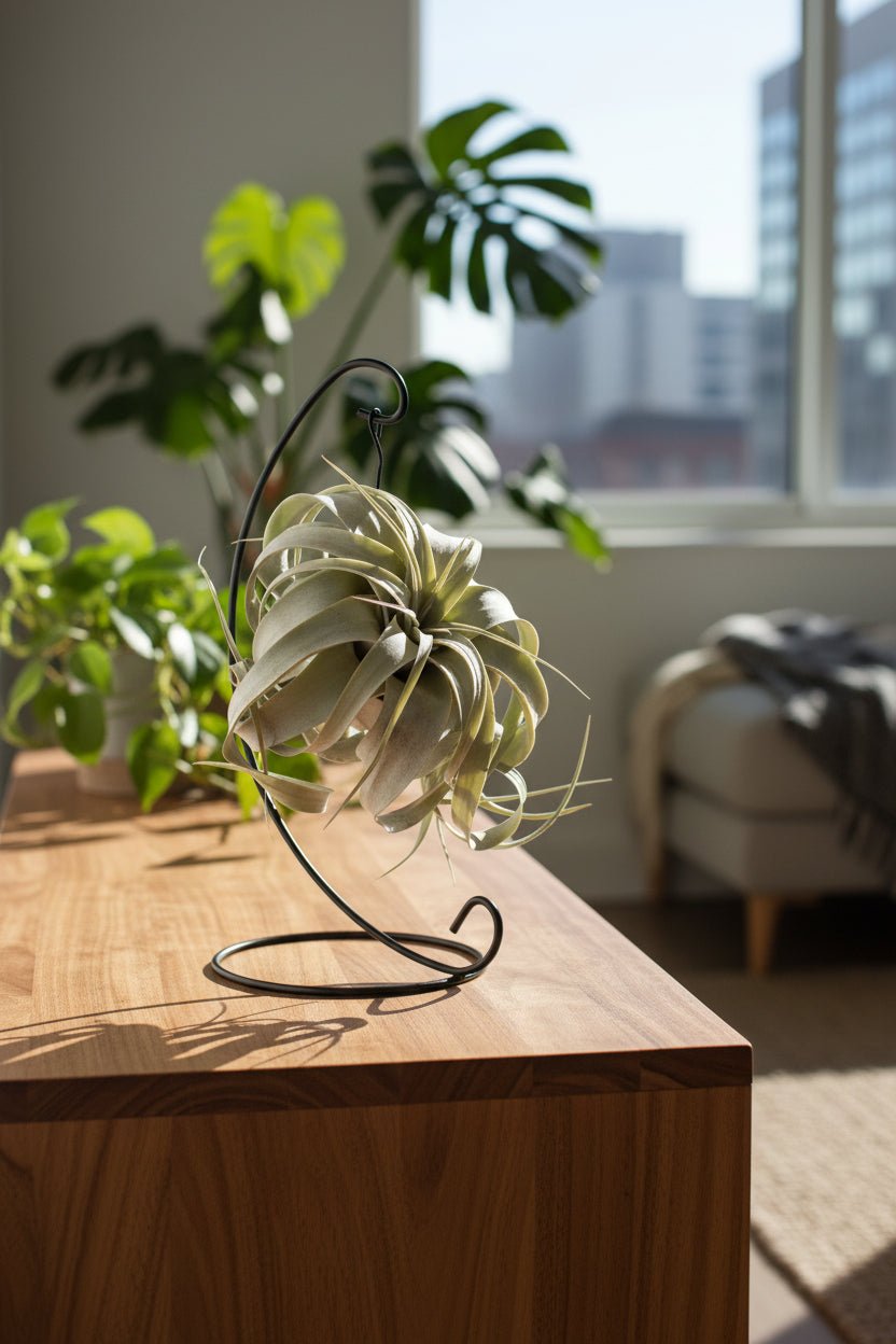 Tillandsia King Xero — Luftpflanze — Ø12 cm — H23 cm - Verdeia - 5