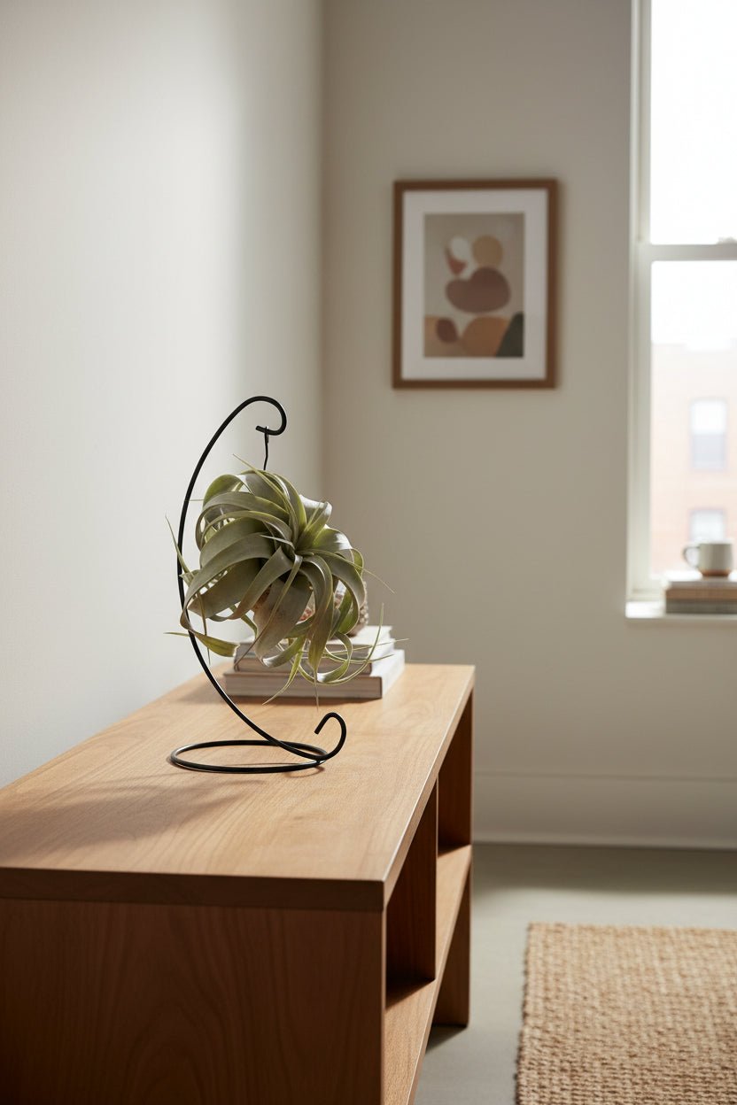 Tillandsia King Xero — Planta aérea — Ø12 cm — H23 cm - Verdeia - 3