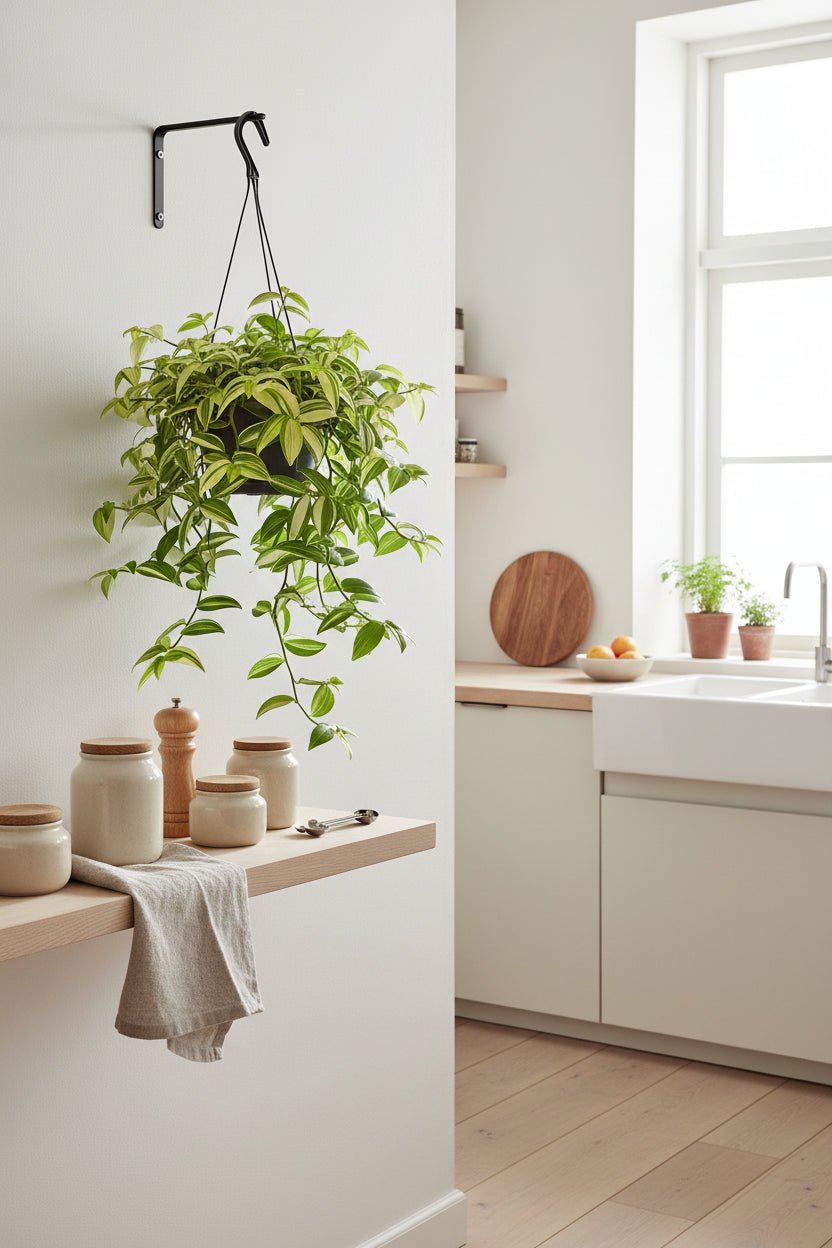 Tradescantia Yellow Hill — Wandering Jew — Ø17 cm — H40 cm - Verdeia - 4