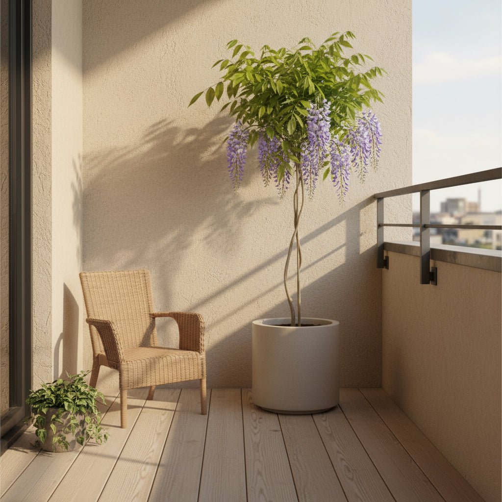 Wisteria sinensis ‘Prolific’ – Glycine bleue – D15cm x H65cm - Verdeia