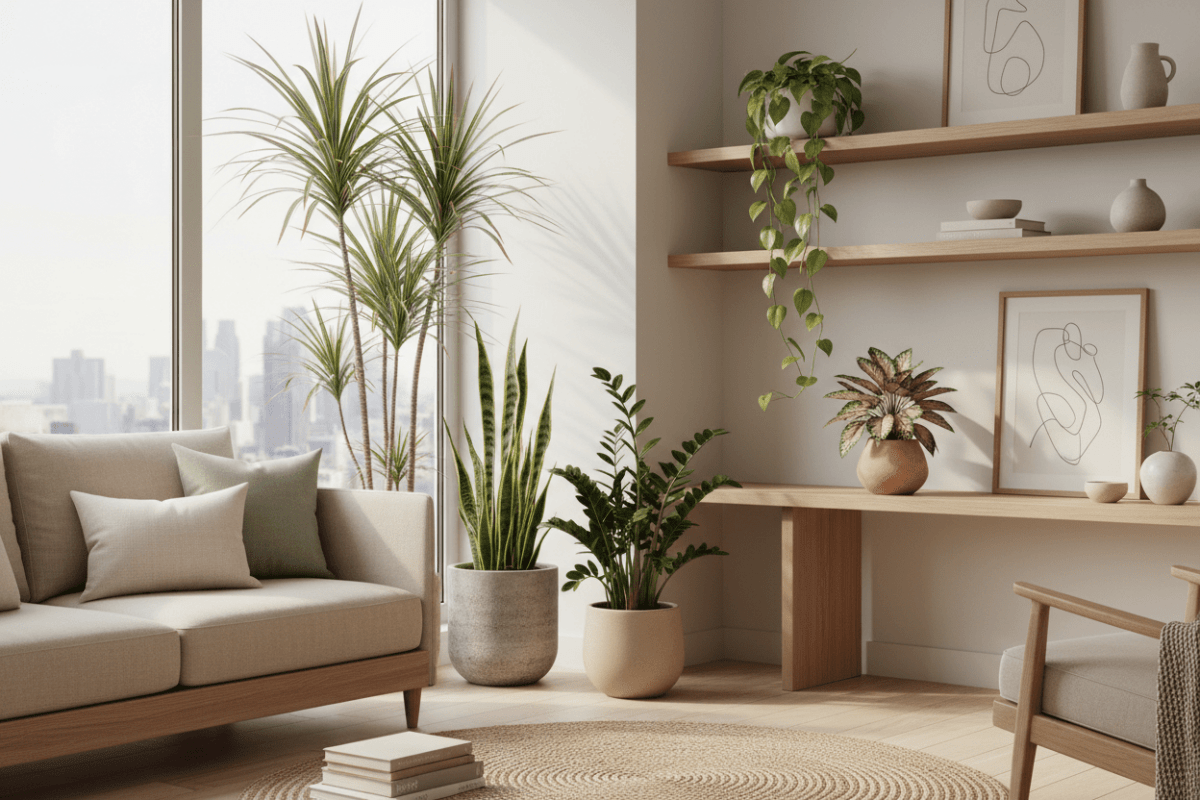 10 plantes faciles d’entretien parfaites pour les citadins - Verdeia