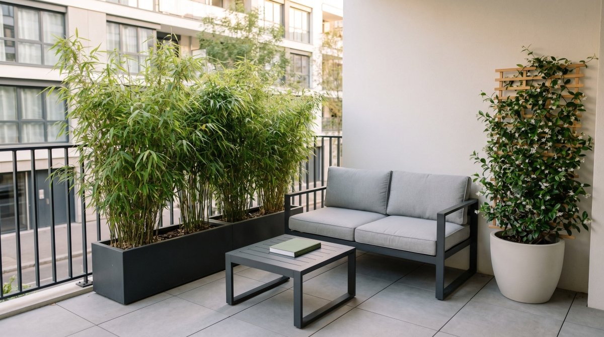 Brise-vue végétal pour balcon et terrasse : quelles plantes pour se protéger des regards - Verdeia