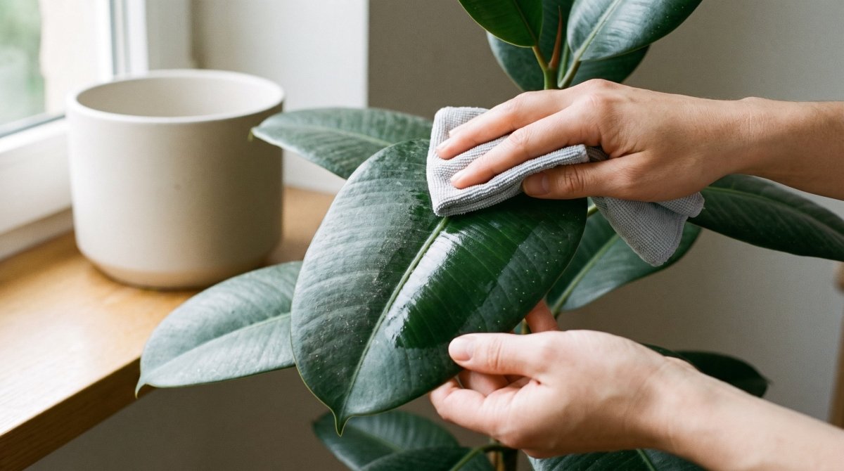 Nettoyer le feuillage de ses plantes d'intérieur : méthodes et erreurs - Verdeia