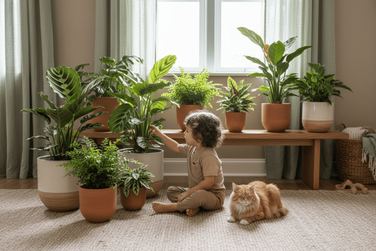 Plantes d'intérieur toxiques : guide complet pour protéger enfants et animaux - Verdeia