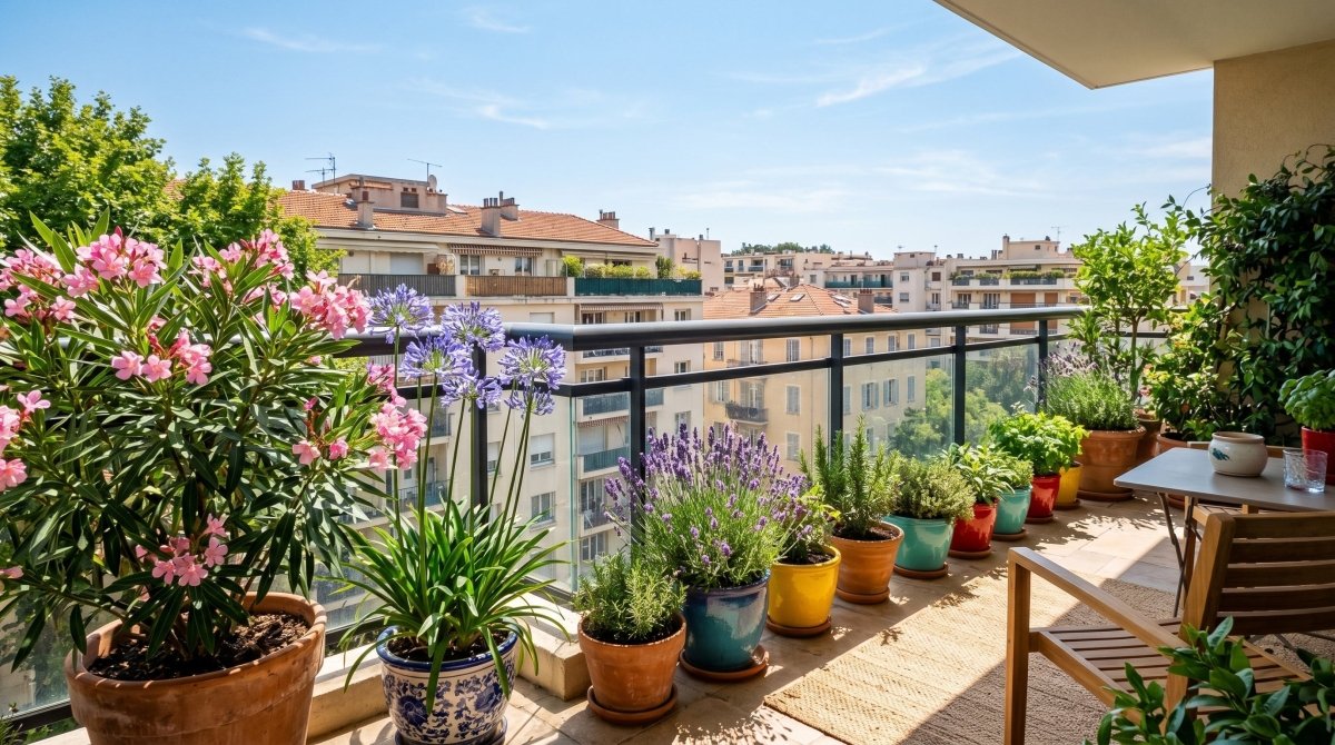 Plantes pour balcon plein soleil : lesquelles choisir et comment les entretenir - Verdeia