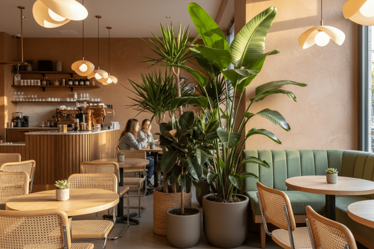 Végétaliser un restaurant, un bar ou un café : quelles plantes choisir - Verdeia