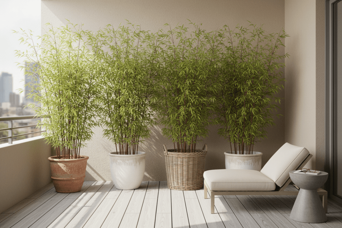 Fargesia bamboos