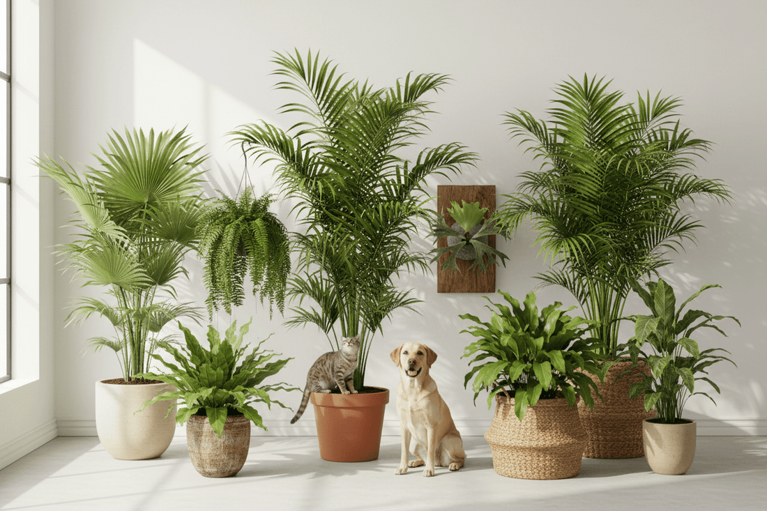 Grandes plantas no tóxicas para animales