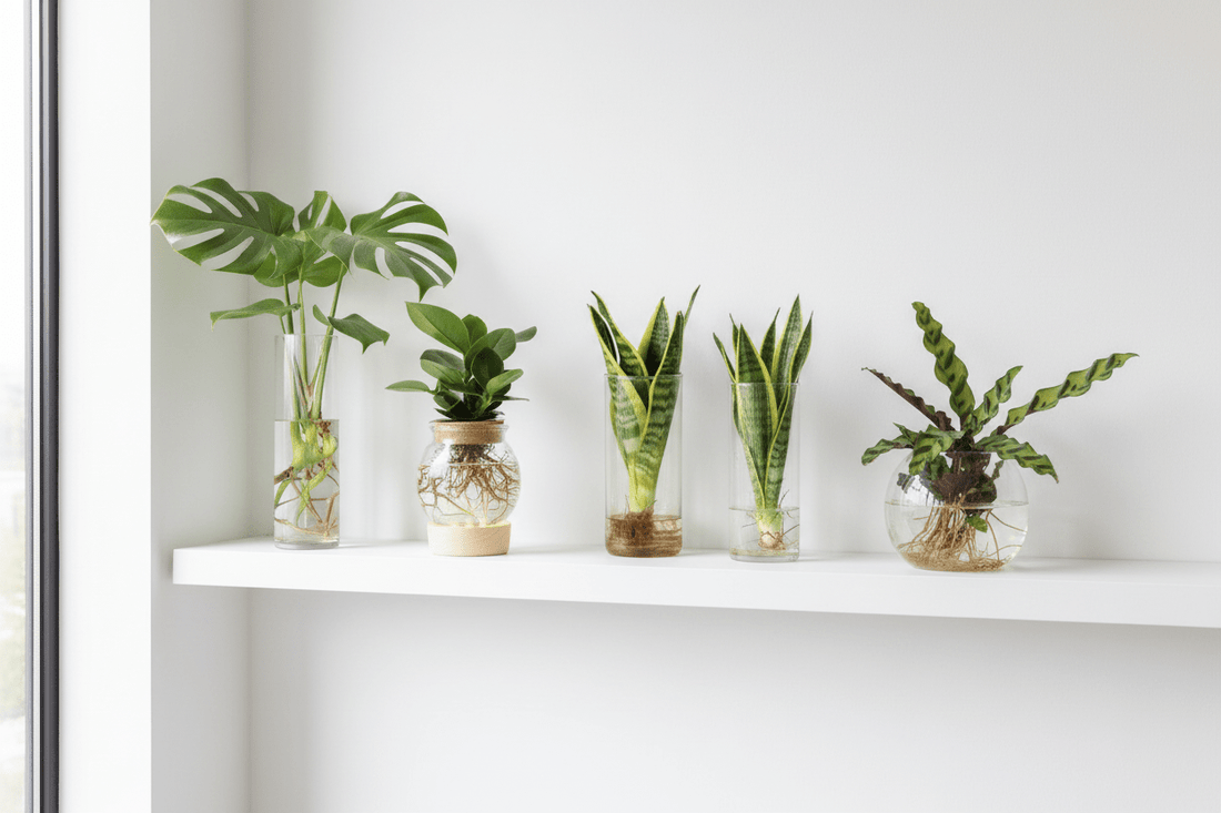 Plantas en frasco / jarrón