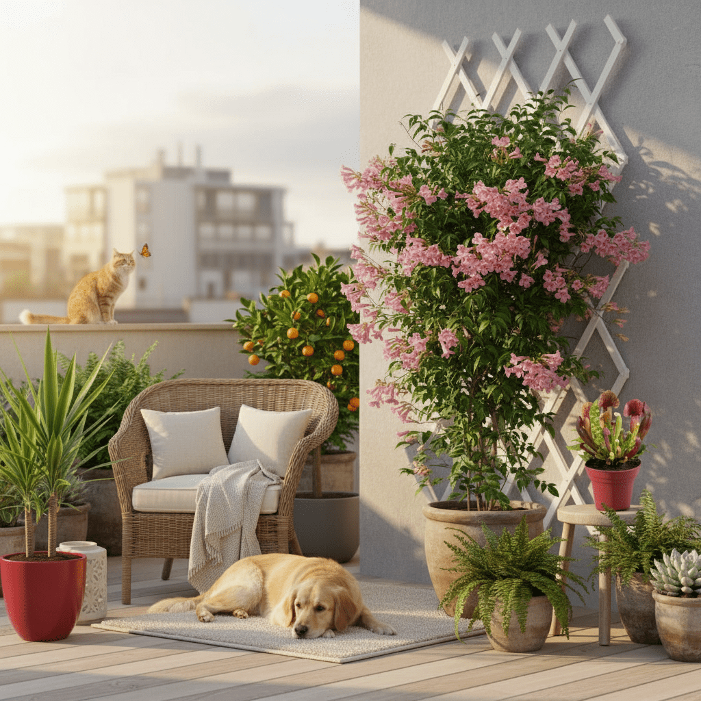 Plantas no tóxicas para animales – Exterior