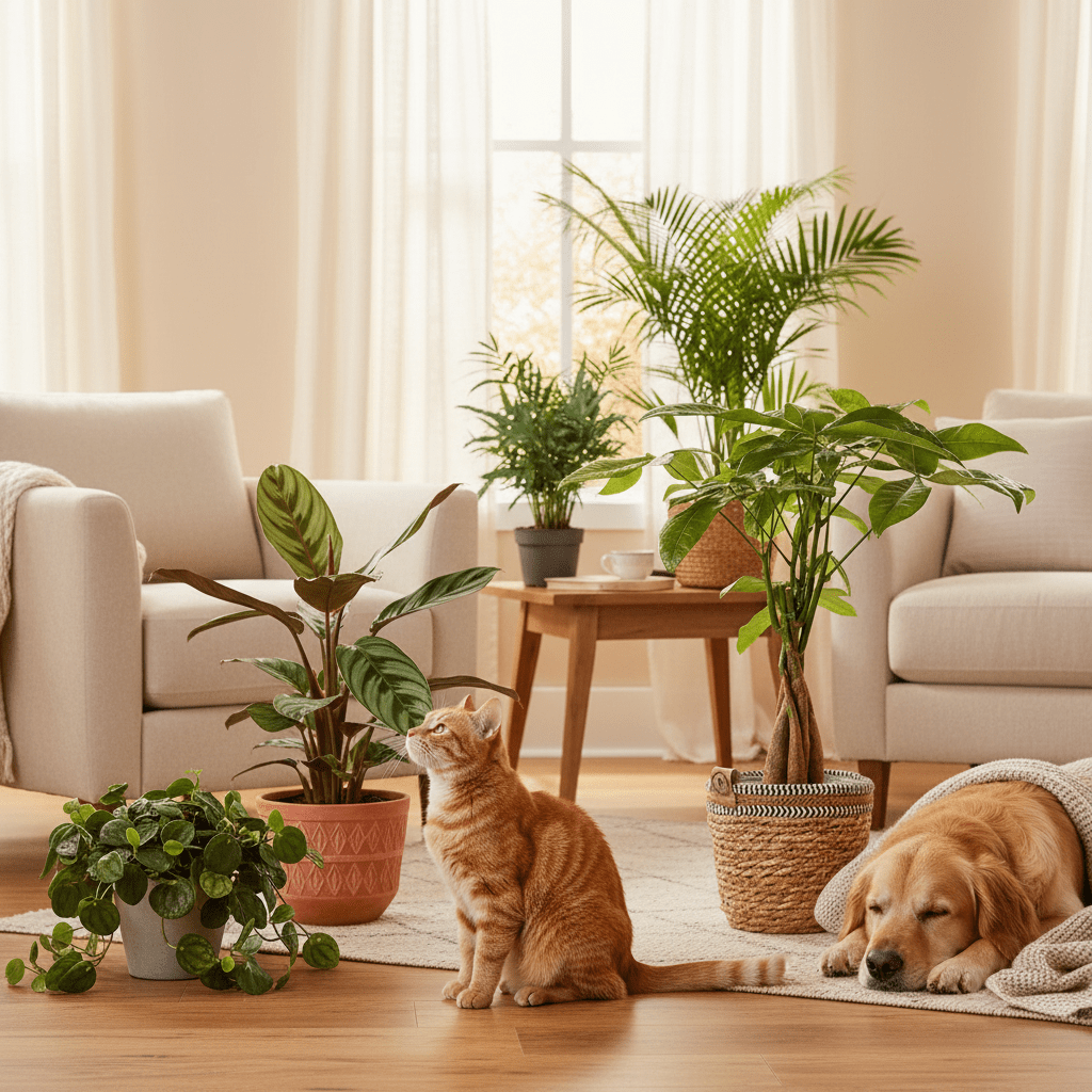 Plantas no tóxicas para animales – Interior
