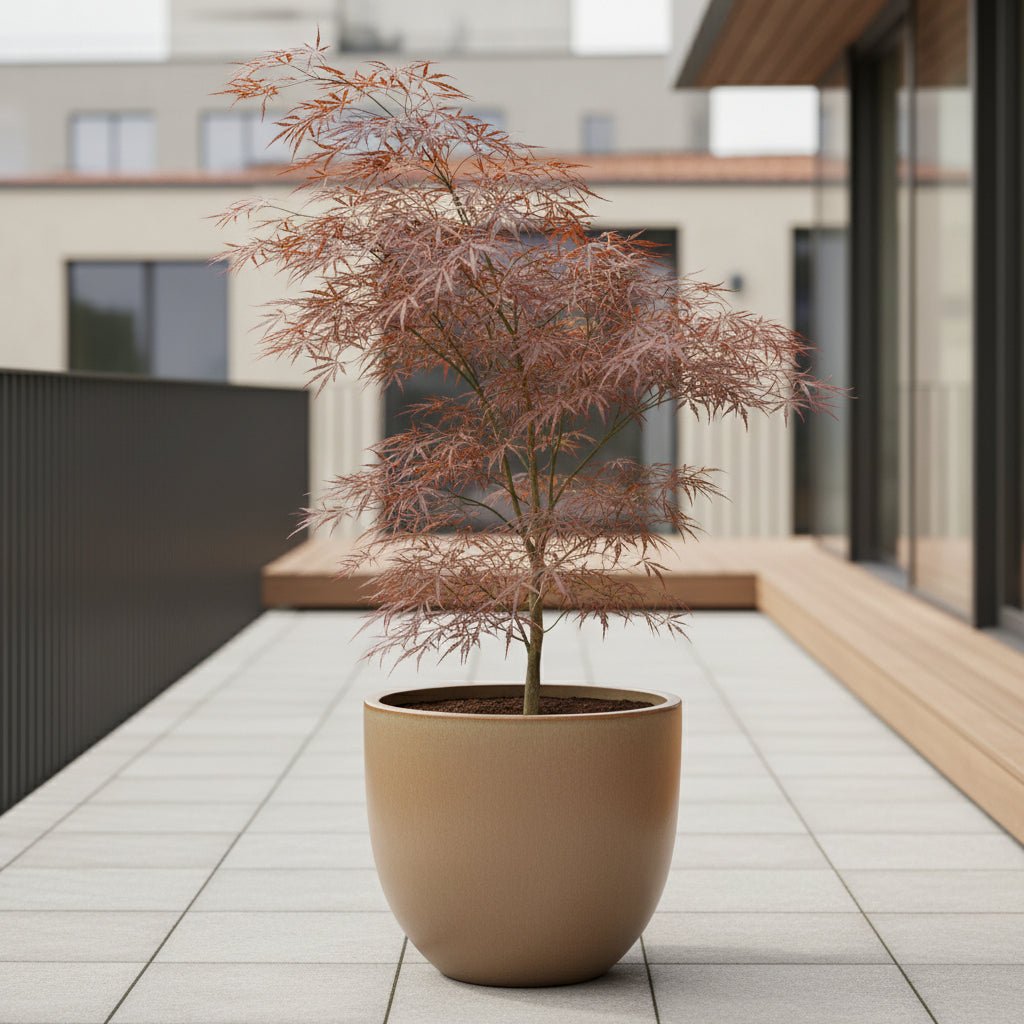 Acer palmatum ‘Garnet’ – Érable du Japon rouge – D19 x H40 cm - Verdeia