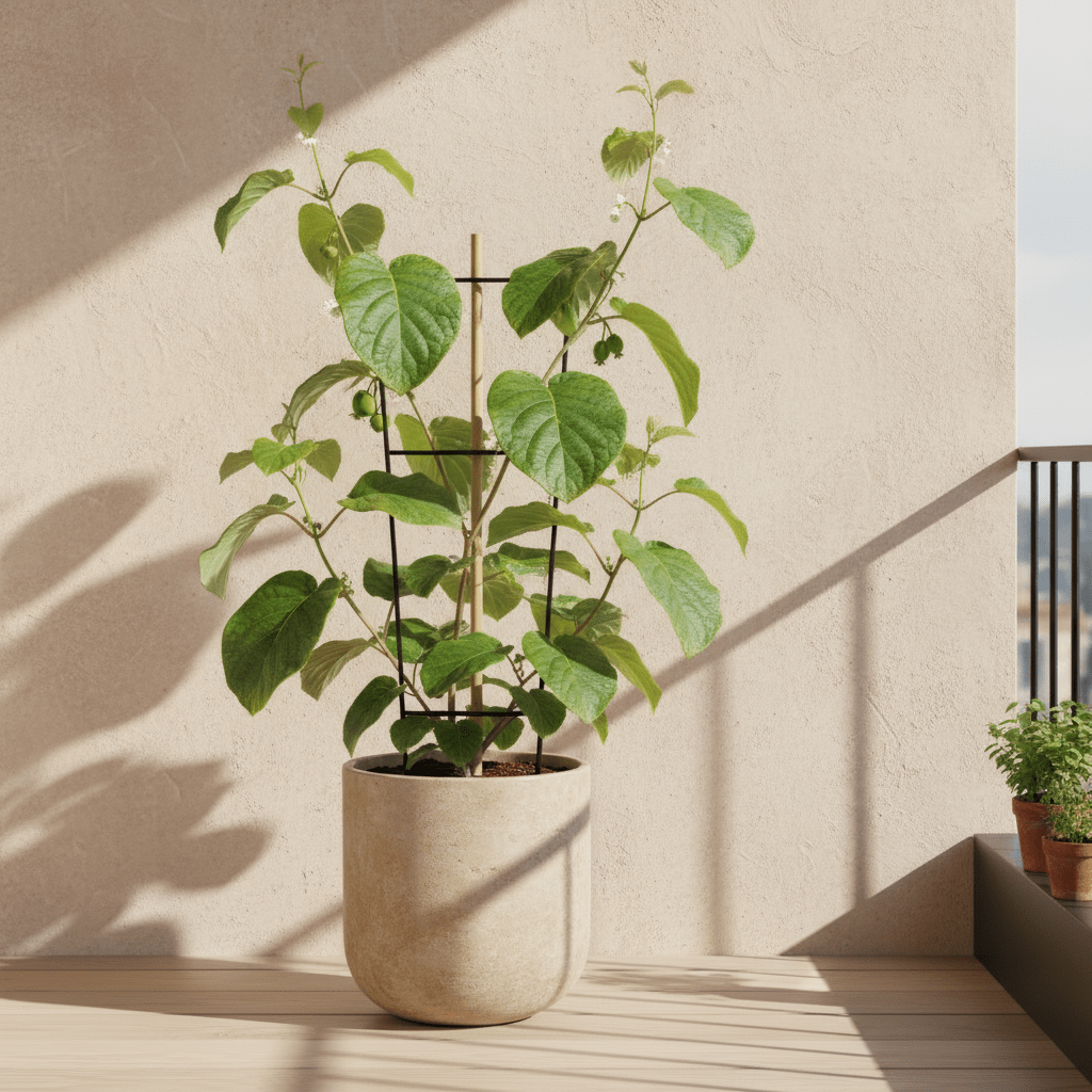 Actinidia deliciosa ‘Jenny’ – Kiwi bio – D13cm x H45cm - Verdeia