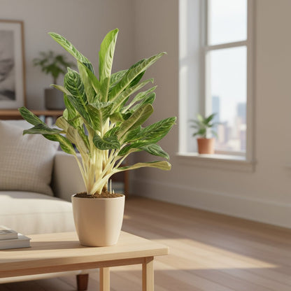 Aglaonema ‘Keylime’ – D17 x H60 cm - Verdeia