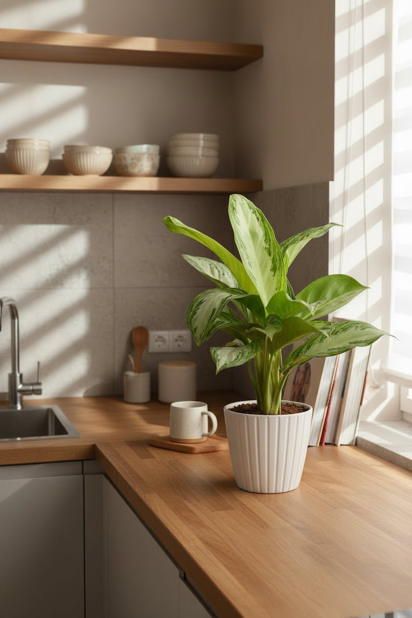 Aglaonema Silver Bay — Planta china — Evergreen chino - Verdeia - 3