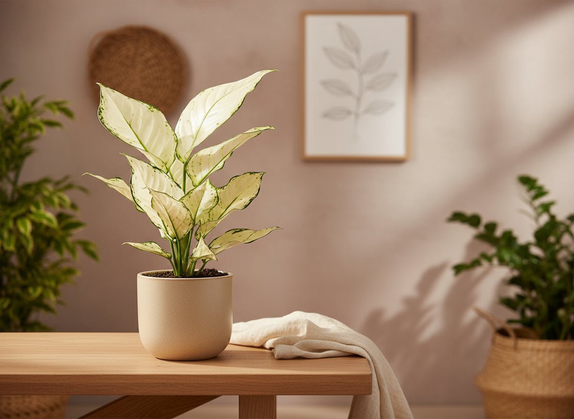 Aglaonema White Joy - 12 x 35 cm - Verdeia