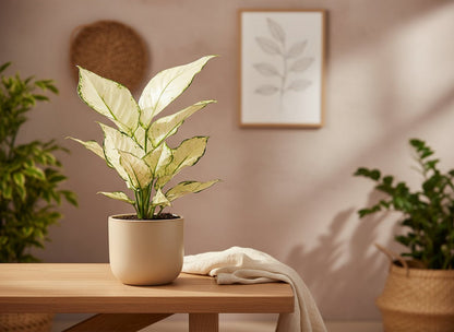 Aglaonema White Joy - 12 x 35 cm - Verdeia