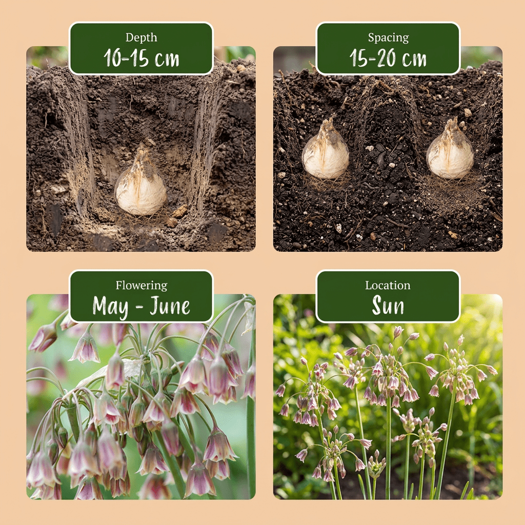 Ajo de Sicilia (Allium siculum) — Bulbos calibre 10/12 - Verdeia - 9