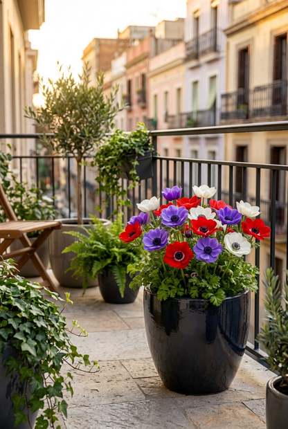 Anémone de Caen en mélange (Anemone coronaria) — Bulbes calibre 5/6 - Verdeia - 3