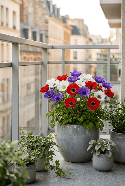 Anémone de Caen en mélange (Anemone coronaria) — Bulbes calibre 5/6 - Verdeia - 4