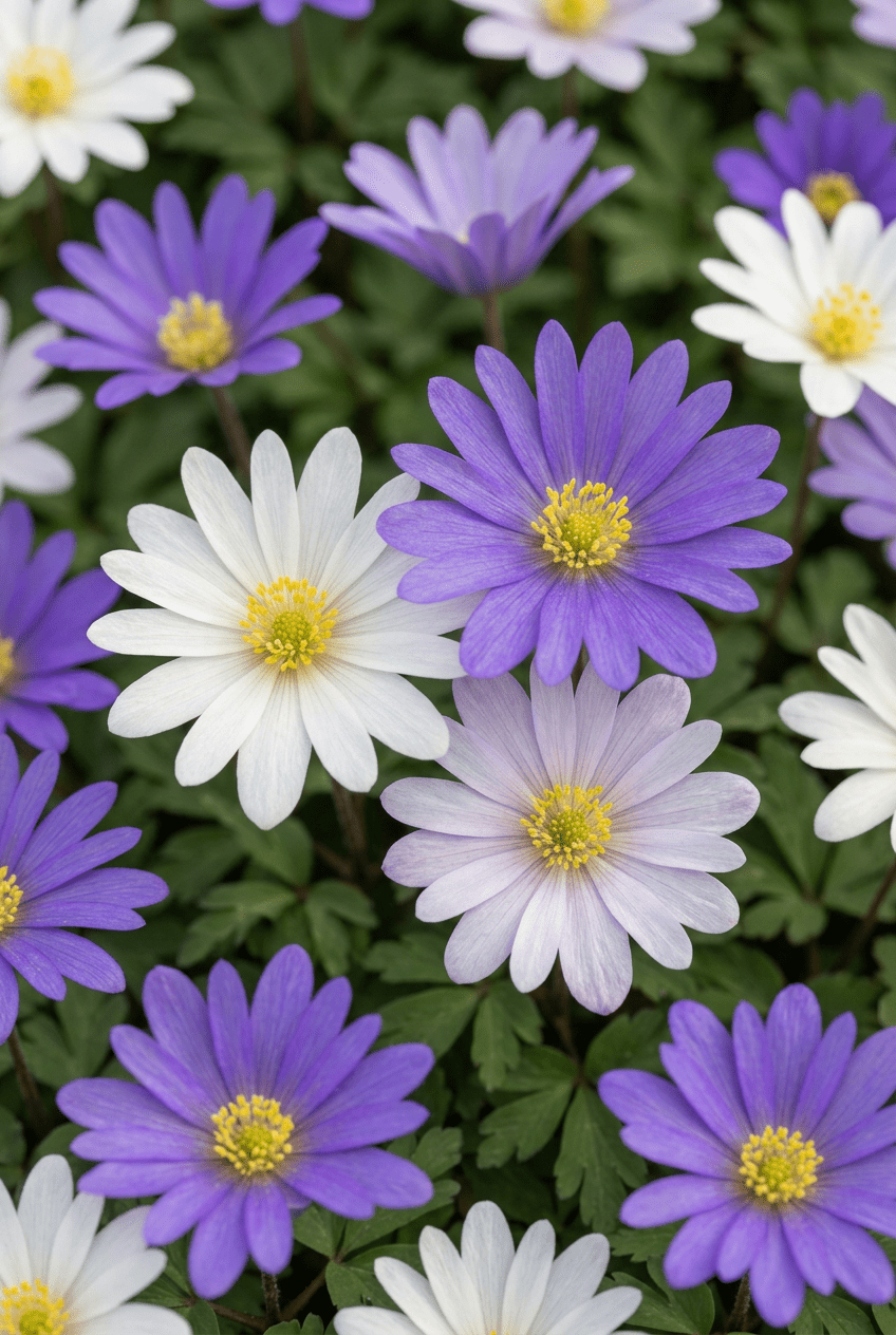 Anémone de Grèce en mélange (Anemone blanda) — Bulbes calibre 4/5 - Verdeia - 1