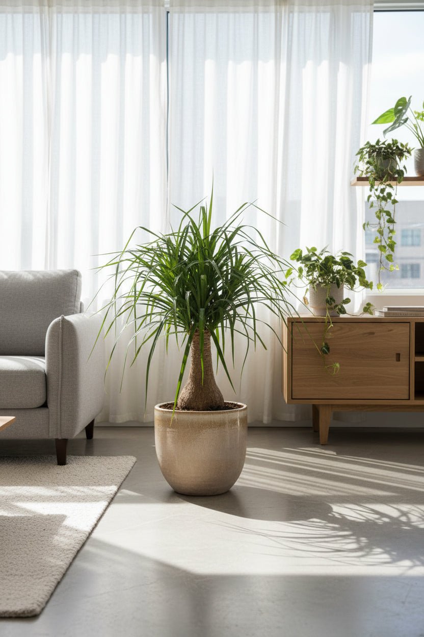 Beaucarnea Nolina — Pie de elefante — Ø19 cm — H60 cm - Verdeia - 3