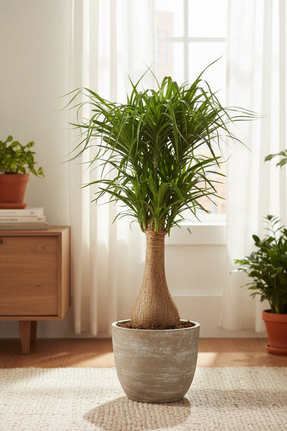 Beaucarnea Nolina — Pie de elefante — Ø19 cm — H60 cm - Verdeia - 4