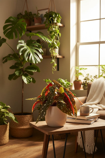 Begonia Maculata - Ø12cm - H20cm - Verdeia - 5