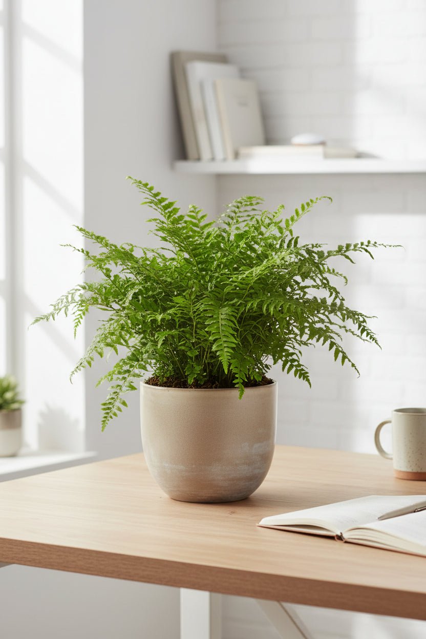 Blechnum Silver Lady — Helecho plateado — Ø17 cm — H50 cm - Verdeia - 4