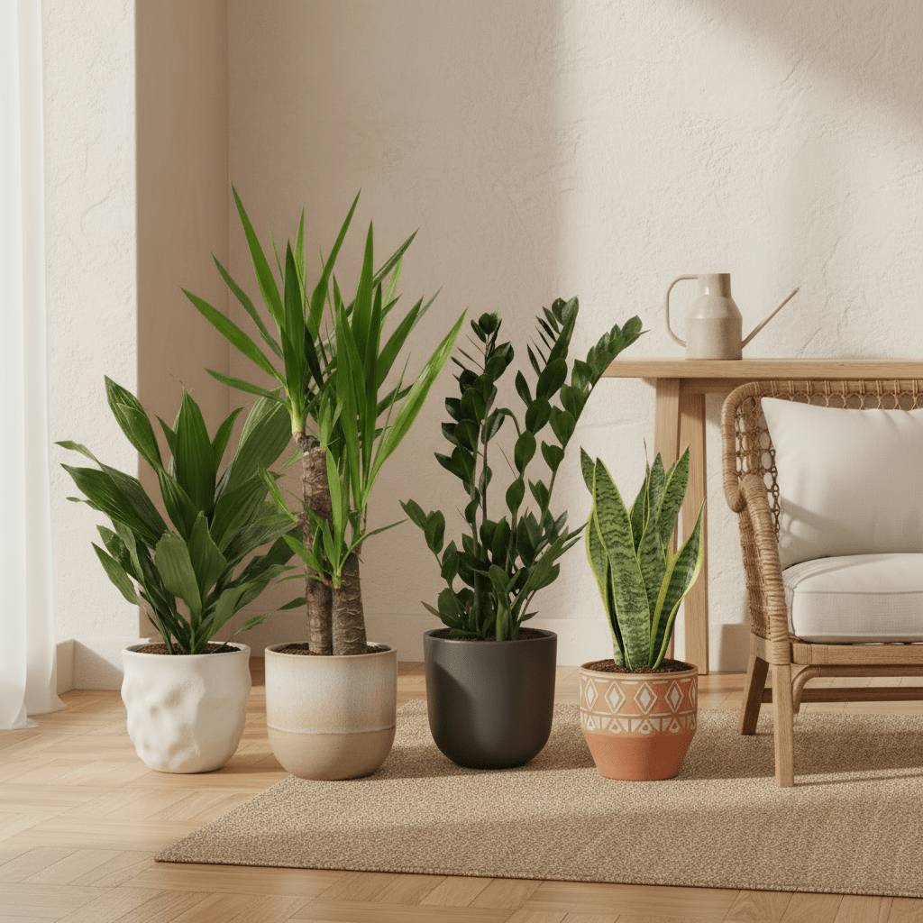 Box de 4 plantes d’intérieur faciles d’entretien - Verdeia