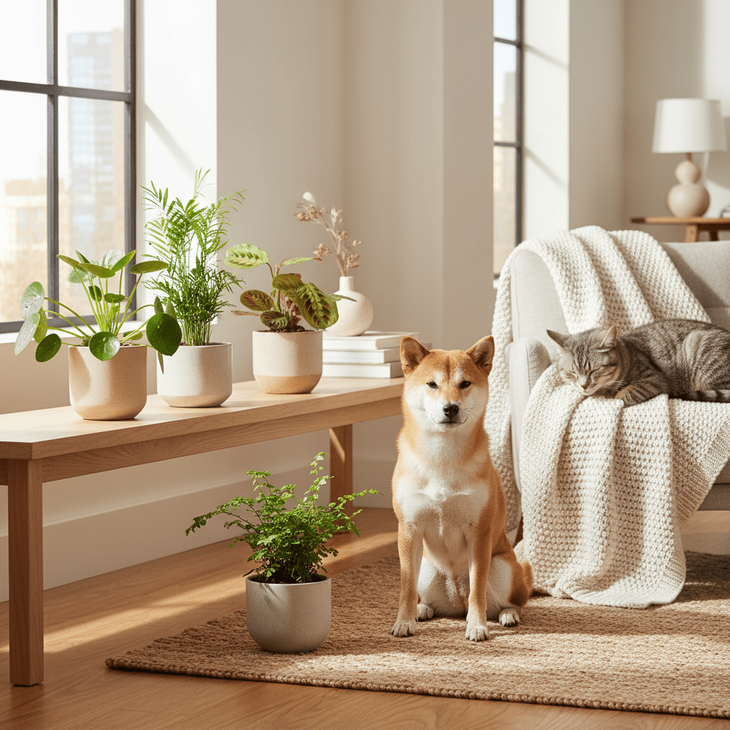 Box Plantes Amies des Animaux – 4 plantes safe – Ø12cm – ↕20–40cm - Verdeia