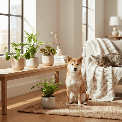 Box Plantes Amies des Animaux – 4 plantes safe – Ø12cm – ↕20–40cm - Verdeia