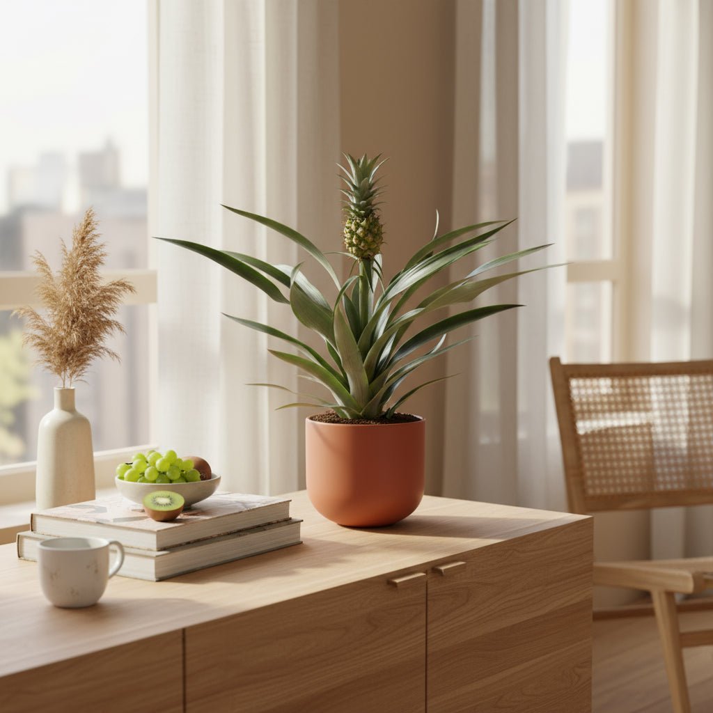 Bromelia Ananas Ø12cm – ↕30cm - Verdeia