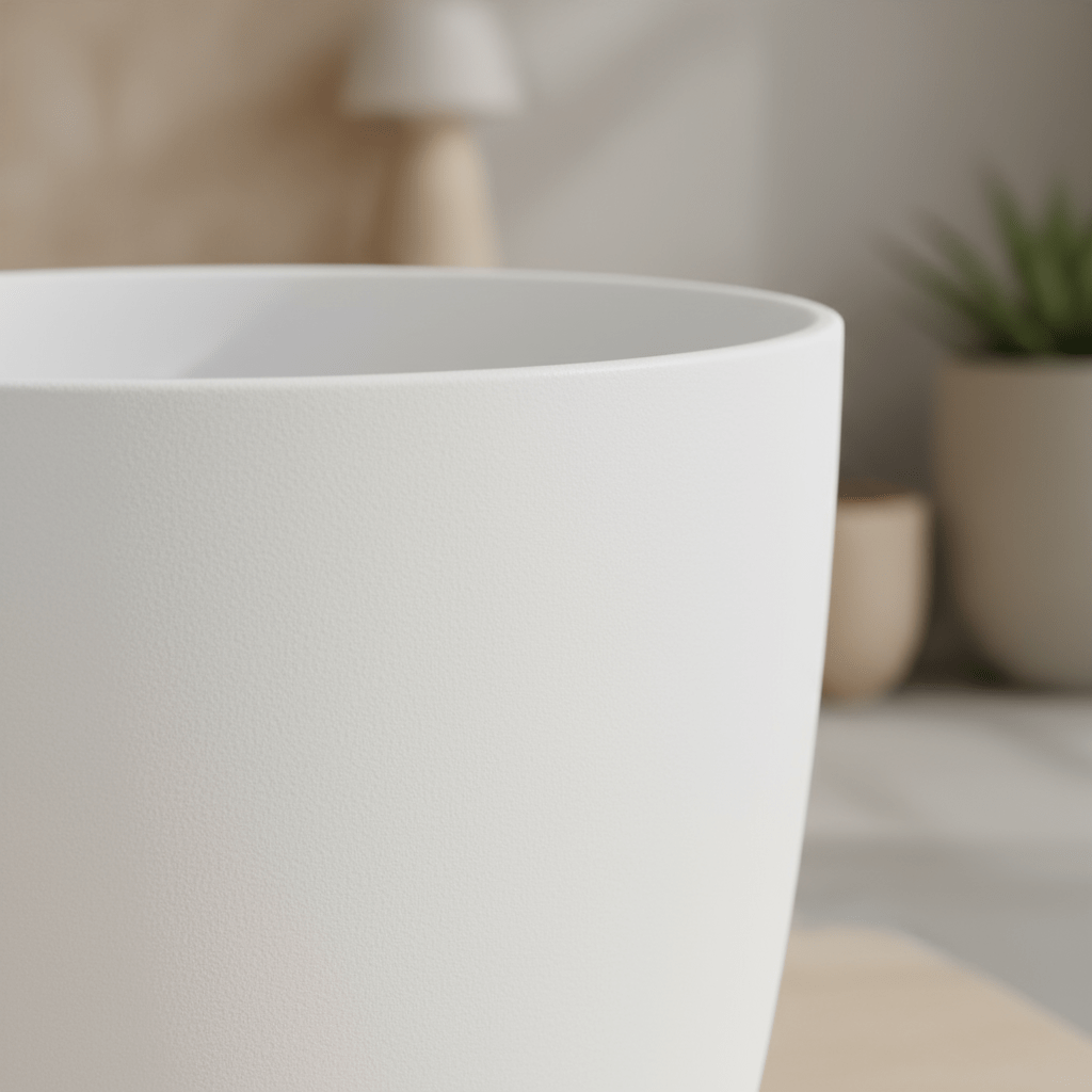 Test - test Elho Brussels Round blanc - Verdeia - 3