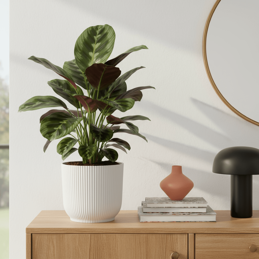 Cache - pot ELHO Vibes Fold 22cm – Blanc – Design moderne et durable - Verdeia