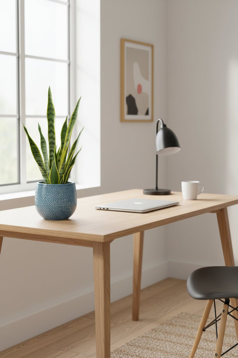 Gabriel Planter — Blue Ceramic Ø14 cm - Verdeia - 5