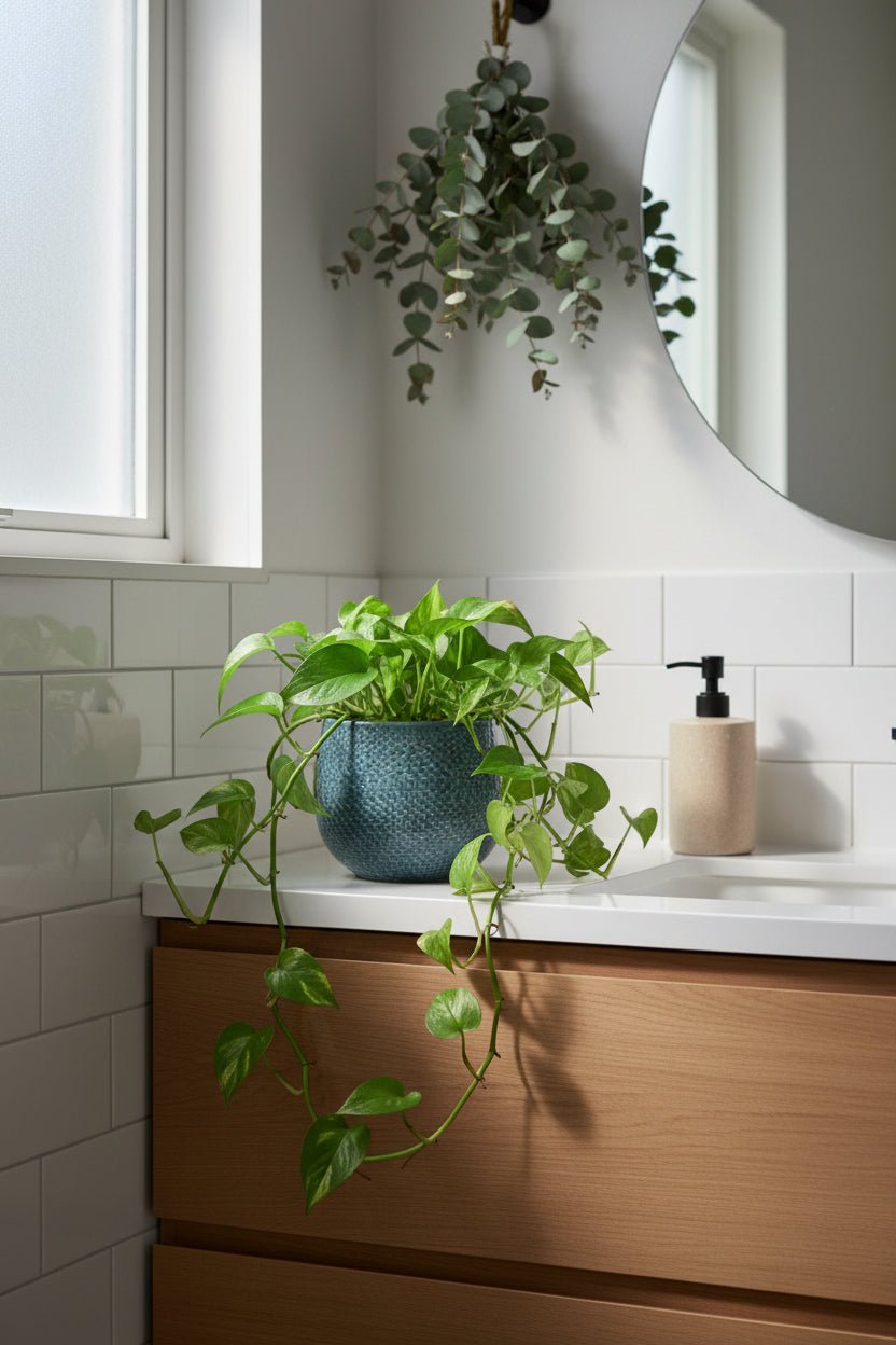 Gabriel Planter — Blue Ceramic Ø14 cm - Verdeia - 3