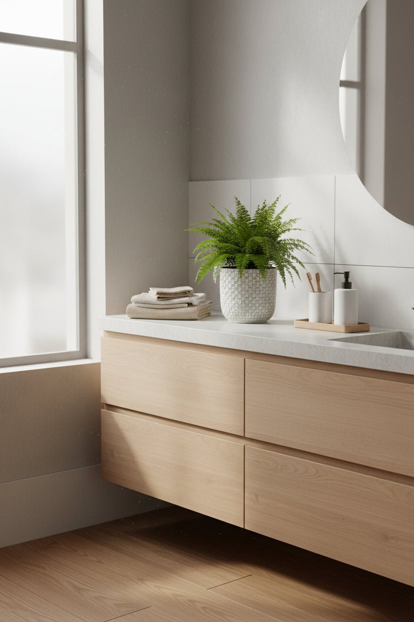 Maceta - relieve blanco cerámica - Verdeia - 3