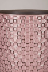 Maceta - relieve rosa cerámica - Verdeia - 3