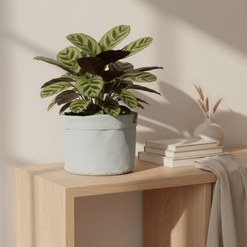 Cache - pot textile Bleu Poudré - Verdeia