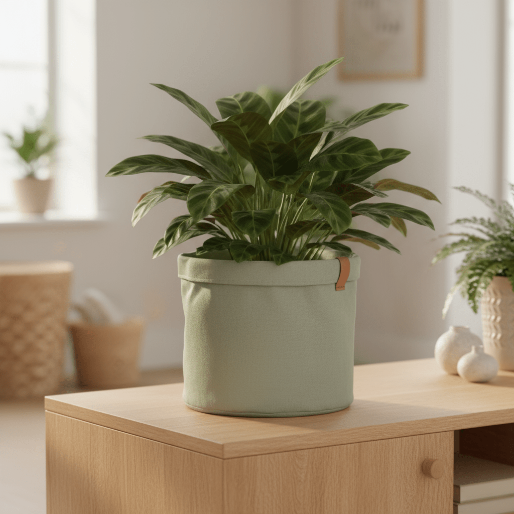 Cache - pot textile Jade - Verdeia