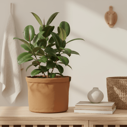 Cache - pot textile Terre Cuite - Verdeia