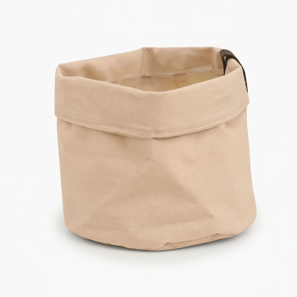 Cache - pot textile Vieux Rose - Verdeia