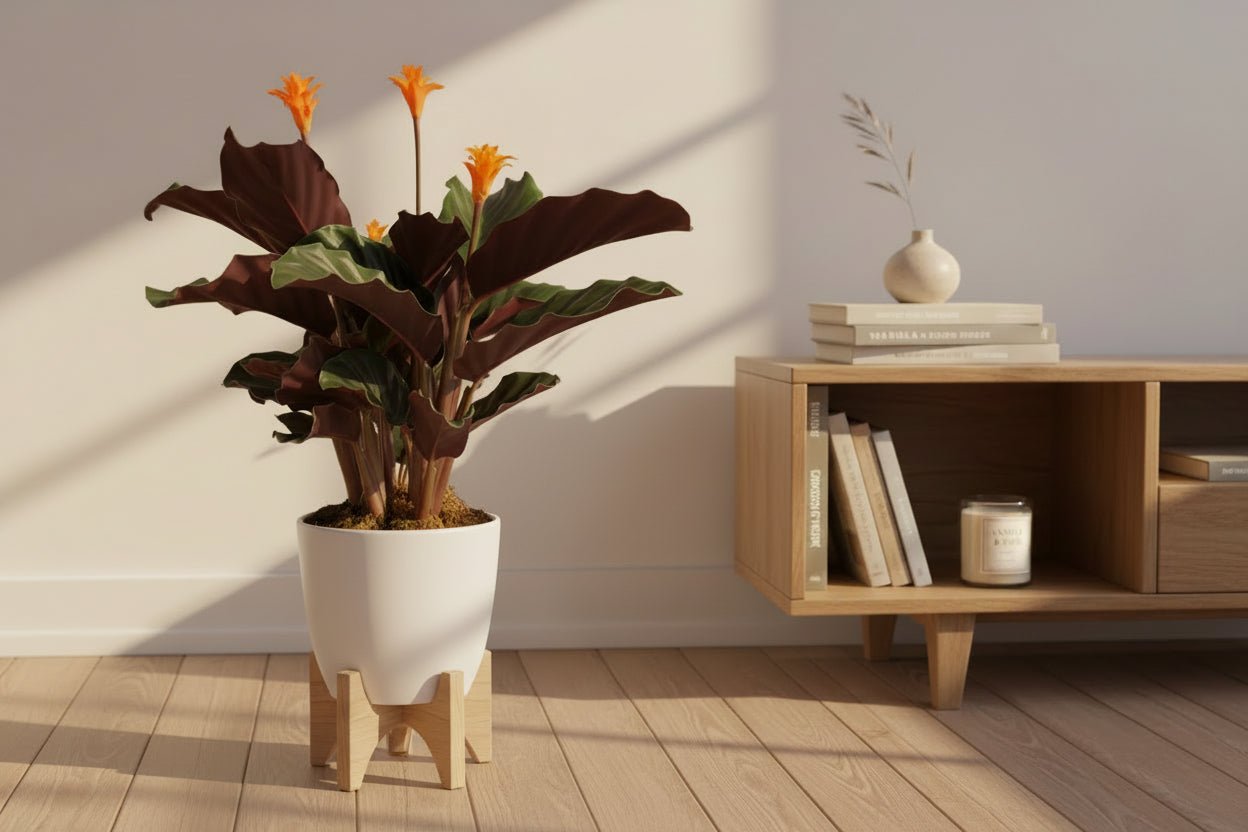 Calathea Crocata — Ø14 cm — H40 cm - Verdeia - 3