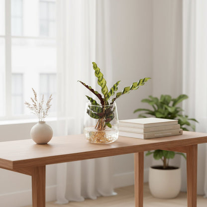 Calathea Insignis – Plante Paon en Kingston Glas – Ø12cm – ↕30cm - Verdeia