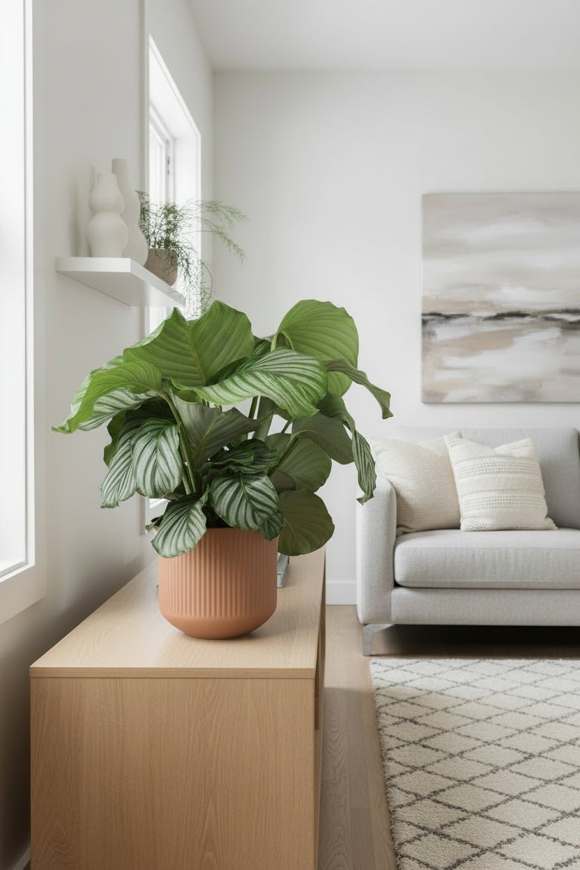 Calathea Orbifolia — Plante paon tropicale - Verdeia - 3