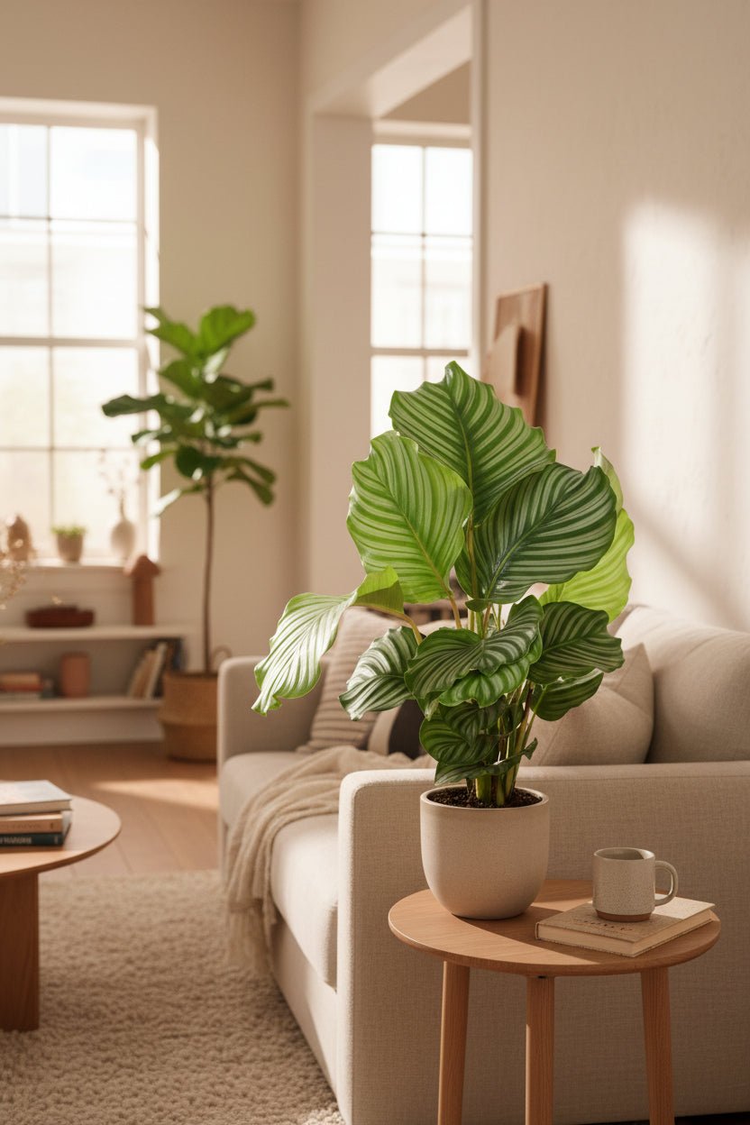 Calathea Orbifolia — Plante paon tropicale - Verdeia - 7